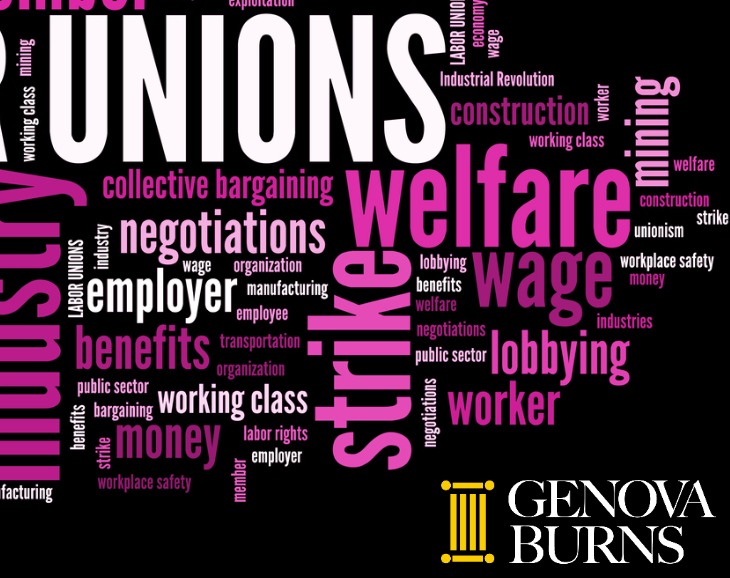 Labor law word cloud